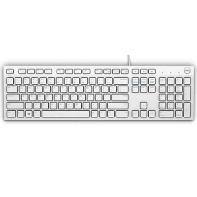 

DELL (DELL) KB216 мультимедийная офисная клавиатура (белый)