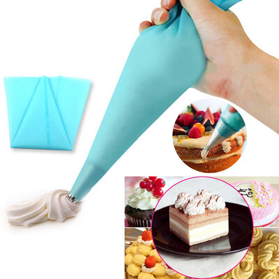 

30cm Silicone Reusable Icing Piping Cream Pastry Bag Cake Decorating Tool DIY