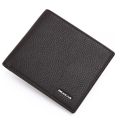 

Чучело (МЕКСИКАН) первый слой кожаный кошелек мужской бизнес короткий абзац cowhide кошелек мужчины случайный крестик для билета MYX30578M-03 коричневый