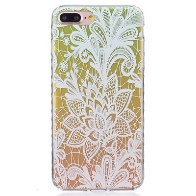 

Rose Pattern Soft Thin TPU Rubber Silicone Gel Case Cover for IPHONE 7 Plus