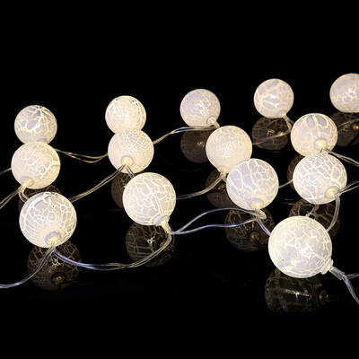 

BRELONG LED String Cracked Ball Festival Party Decoration String Lights 20LED