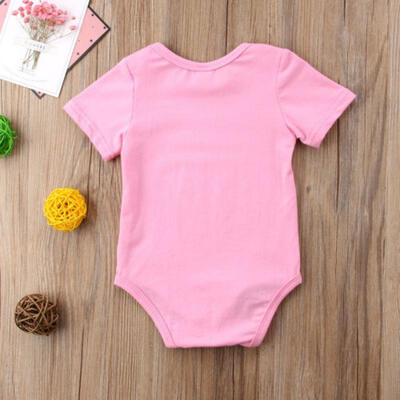

Newborn Baby Kids Famliy Matching Suit Big Sister T-shirt Little Sister Romper