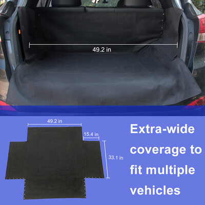 TIROL Car Trunk Mat Waterproof Pet Back Seat Hammock Cover