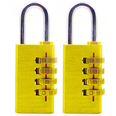

RESET RST-055 full copper four password large anti-theft lock pad lock 2 installed