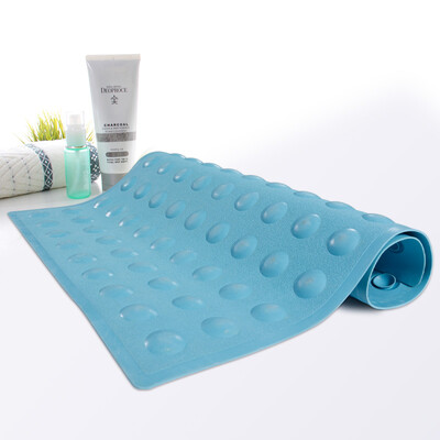 

FOOJO rich floor mat bathroom mat rubber dot bath mat 4357cm blue