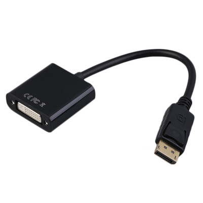 

Display Port DP мужчина к DVI Женский конвертер видео адаптер кабель для ПК