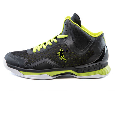 

Иордания (QIAODAN) Мужские сетки Баскетбольная обувь XM2540101 Черный / Яркий зеленый 44.5
