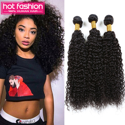 

8A Wet And Wavy Hair Style Bundle Deals Indian Curly Human Virgin Hair Bundles Kinky Curly Weave Virgin Human Hair Bundles