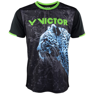 

WACKER Victor Victory Badminton Men & Women Casual Sportswear Short Sleeve T-6040 2XL Code Black