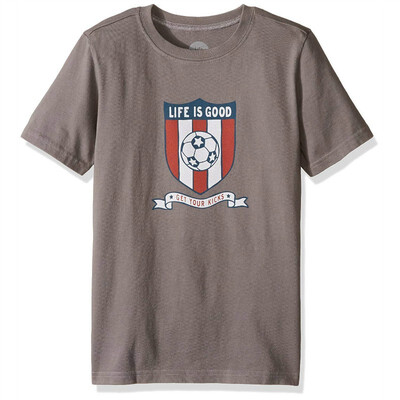 

Boys Soccer Crest LIG Tee