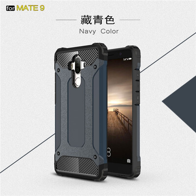 

Fivice Huawei Mate 9 case Luxury Silicone Diamond Armor PC Hard Shell Phone Case