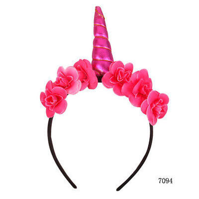 

Decorative Magical Unicorn Horn Party Kids Hair Headband Fancy Dress Cosplay