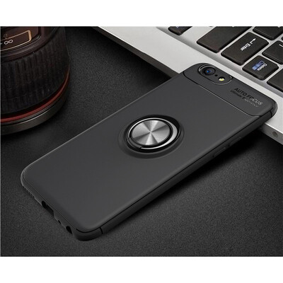 

Fivice OPPO A57A39 case TPU metal ring shell magnetic bracket soft shell
