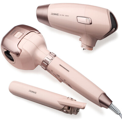 

RIWA RC-7506 Three-in-one Automatic Hair Curlers/Straightener/Dryer