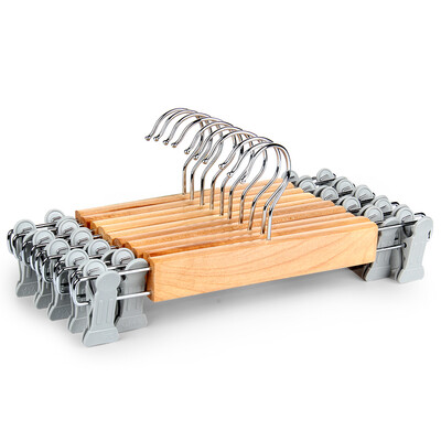 

Pretty world coat hangers solid wood hangers suits wood drying racks slip wooden wood color pants pants wide shoulders without drying clothes hangers wood clothes support 10 Pack QTX8332