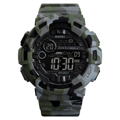 

SKMEI 1472 Analog Digital Watch Luminous Outdoor Sport Watch Men Digital Watch 5Bar Waterproof Alarm Clock Cowboy Military Fashion