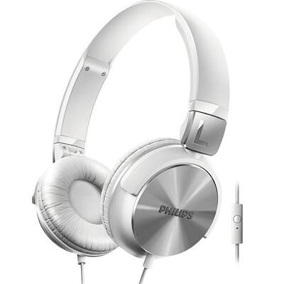 

Philips PHILIPS SHL3165WT headset double folding headset headset game music mobile phone computer headset white