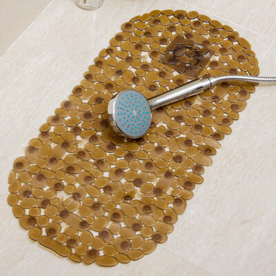 

Astra премьер булыжник нескользящей коврики для ванной ванной душ коврик 36 * 69см синий