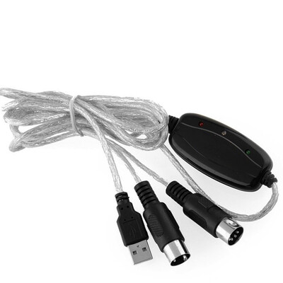 

USB - кабель пк горячей MIDI синтезатор микрофон клавиатура документа (адаптер для музыкальной студии дома 710126