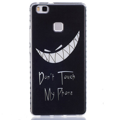 

Bad laugh Pattern Soft Thin TPU Rubber Silicone Gel Case Cover for HUAWEI P9 Lite