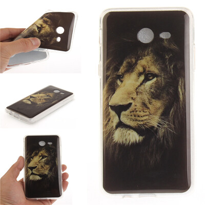 

Lions Pattern Soft Thin TPU Rubber Silicone Gel Case Cover for SAMSUNG GALAXY J5 2017/J530