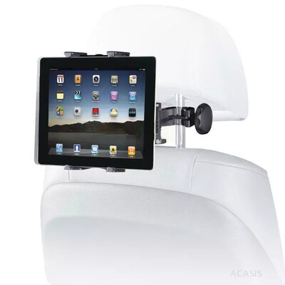 

TIEMOTU CZZJ401 Flatbed Car bracket Car headrest bracket Black Suitable for 7-11 inch flat panel devices such as ipad mini