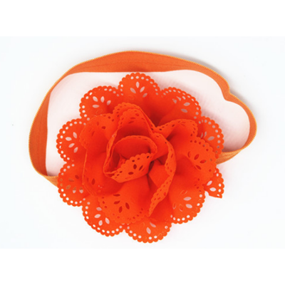 

Newborn Baby Girl Kids Infant Headband Foot Flower Elastic Hair Band Accessories