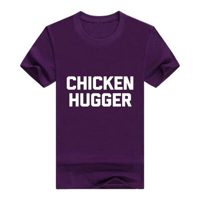 

Chicken Hugger Men T-Shirt Funny Saying Sarcastic Chickens Humor
