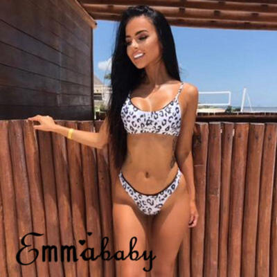 

Emmababy Women Sexy Bikini Set Swimwear Padded Bra Thong Beach Bathing Swimsuit