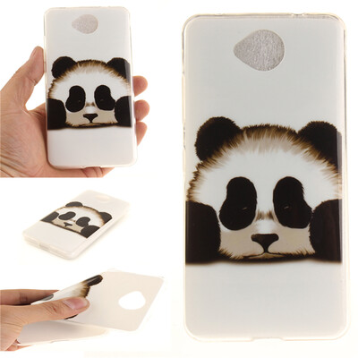 

Обложка Panda шаблон Мягкий тонкий ТПУ резиновый силиконовый гель чехол для Nokia Lumia650