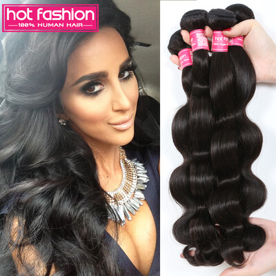 

Brazilian Virgin Hair Body Wave 4 Bundles Cheap Brazilian Virgin Hair Human Hair Weave Hot Fashion Brazilian Body Wave Virgin Hair