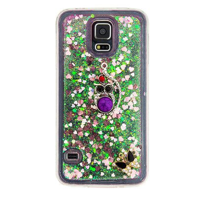 

Динамический Quicksand Блеск наливные Мягкая ТПУ чехол для SAMSUNG S5