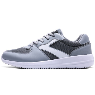 

Jingdong supermarket] ANTA (ANTA) men's shoes 91718861-3 fashion retro leisure sickle shoes trend light small white shoes black / rock gray / Anta white 41