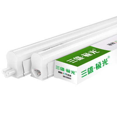 

Three male aurora led lamp t5 lamp Lai integrated one set of fluorescent tube dark groove decoration fluorescent lamp transformation lamp 16W12 m 4000K warm white light