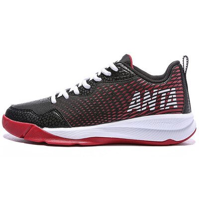 

Jingdong supermarket] ANTA (ANTA) men's shoes 11711307-3 low to help sports basketball shoes wear damping men's shoes black / gray / Anta white 41