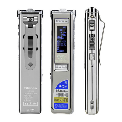 

Shinco (Shinco) V-59 8G диктофон снижение Профессиональный HD телеобъектив шум Запись голоса защищен паролем редактор MP3-плеер Ivory