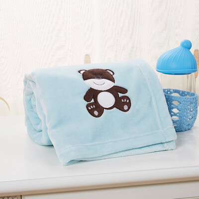 

Baby mattresses baby blanket flannel blanket blanket blanket blanket blanket blanket four seasons blanket gray bear Vivian sky 100 * 150cm