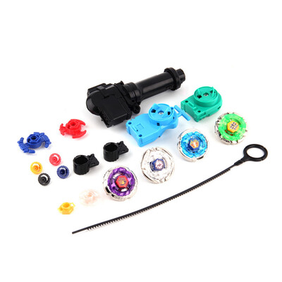 

Metal Rapidity Toy Spinning Tops 4D Launcher Grip Set Kids Gift New