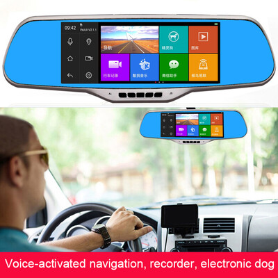 

MyMei Car 7.0" Touch Android Car DVR Camera Radar Detectors Parking Rearview Navigator