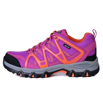 

THE FIRST OUTDOOR mountaineering shoes outdoor sports comfortable&breathable hiking hiking hiking shoes 854601 female purple red orange 35 yards