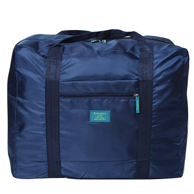 

Пространство отличная одежда отделка сумка водонепроницаемый нейлон складной поездки коллекции владения голубой