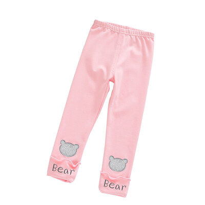 

Ouma babe girls leggings children trousers pants M0015 bear skin powder 100