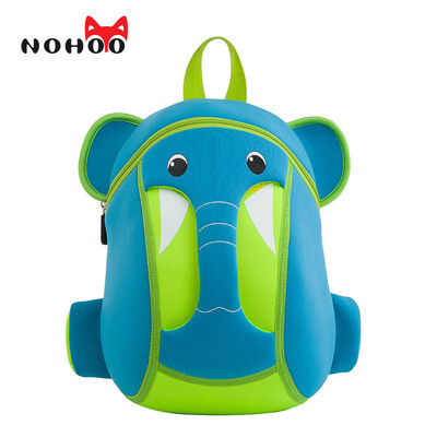 

NOHOO 3D Cartoon Children Kids School Bags Waterproof Neoprene Small Backpacks For Girls Boys