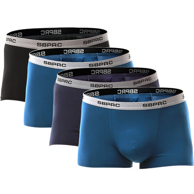 

Jingdong Supermarket] St. Paul Paul 4 Men's men's underwear Mingjin LOGO in the waist four corners underwear men's mixed color  code
