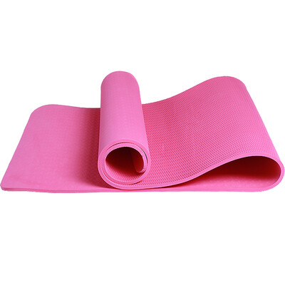 

Yue Yu (yuebu) YBNYJDTPE0.610 6mmTPE environmental yoga mats lengthening non-slip fitness pad to send backpack pink lengthened