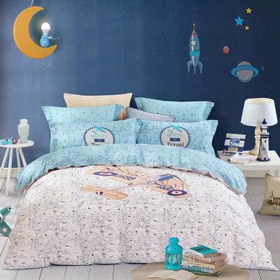 

MERCURY cotton bed set/bed kit (duvet cover/fitted sheet/pillow case)
