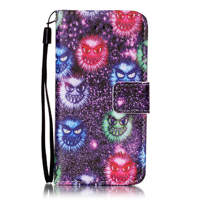 

Little Monster Design PU Leather Flip Cover Wallet Card Holder Case for IPHONE 7G
