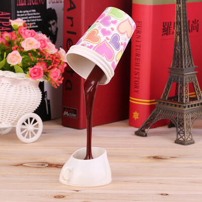 

New Fashion Modern DIY Creative Pouring Coffee LED Table Lamp USB