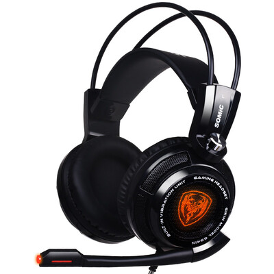 

SOMIC G941N Модернизированная гарнитура для гарнитуры с мини-гарнитурой с мини-гарнитурой с проводным управлением