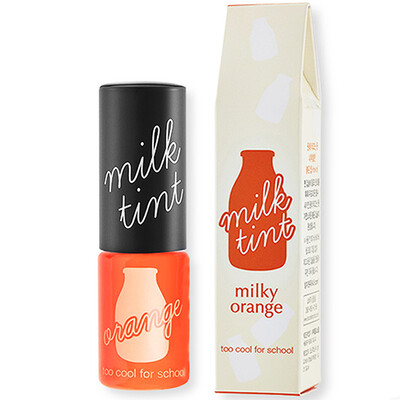 

Too cool for school) milk stained lipstick # 2 orange milk 9.5g (stained moisturizing lip gloss lip glaze